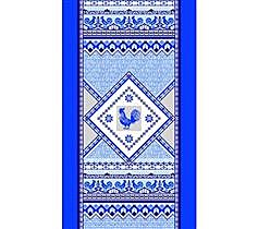 Раннер (дорожка настольная вафельная) 45*185 145 пл. Былина синий