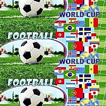 Простыня 1,5 сп 150*215 полотно вафельное Футбол 10979/1 (602202)