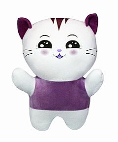 Игрушка Антистресс Котики Анимэ18аси31ив-3 29*22 фиолетовый