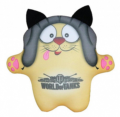 Игрушка Антистресс Коты Танкисты (World of Tanks) 18аси33сив-2 21*18
