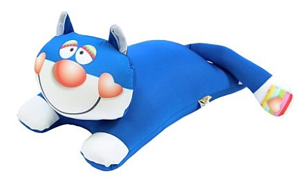 Игрушка Антистресс Сердечный Кот 11аси15ив-4 20*40*23,5 см синий