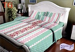 Наволочка 50*50 бязь набивная Василиса 225/2 120 гр/кв.м. Чёскыд ун