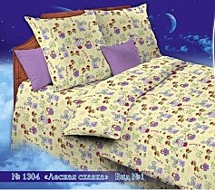 Наволочка 50*50 бязь набивная Лесная сказка 1304/1  140 гр/кв.м. Гост Чёскыд ун